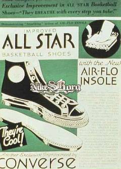 Frühe Converse All Star Werbung