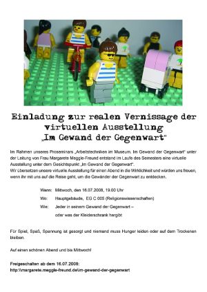 Im Gewand der Gegenwart